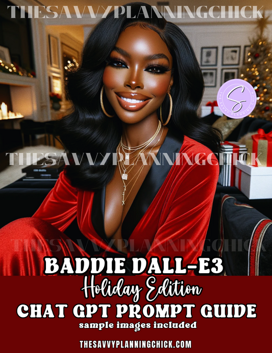 BADDIES PT 2 HOLIDAY EDITION DALL-E3 PROMPT GUIDE