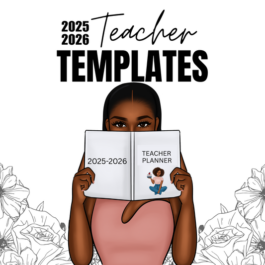 2025-2026 Teacher Editable Canva Templates