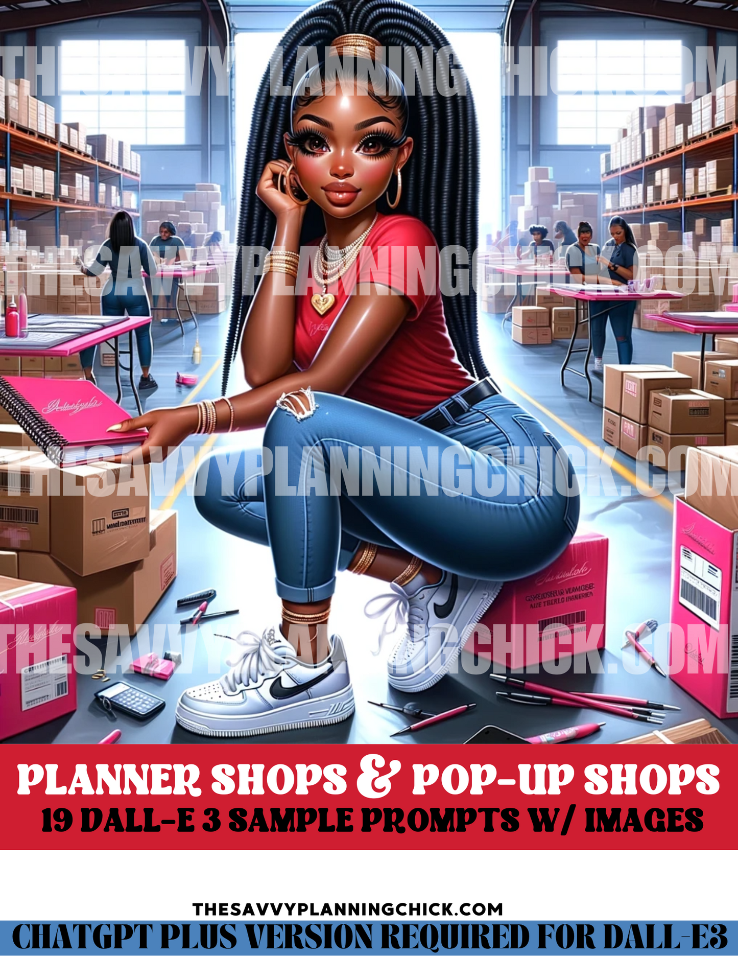 DALL E3 PLANNER POP UP SHOPS & STORES