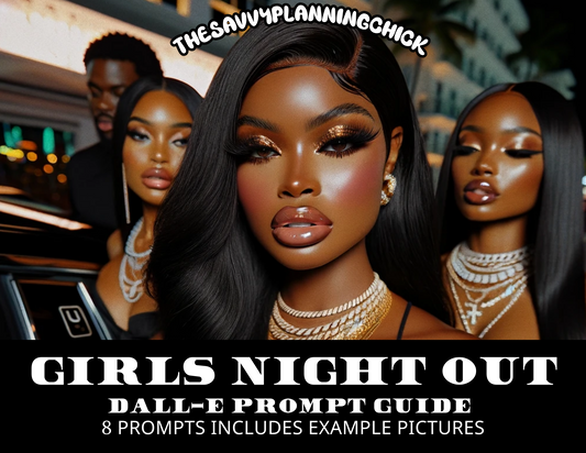 Girls Night Out DALL-E Prompt Guide