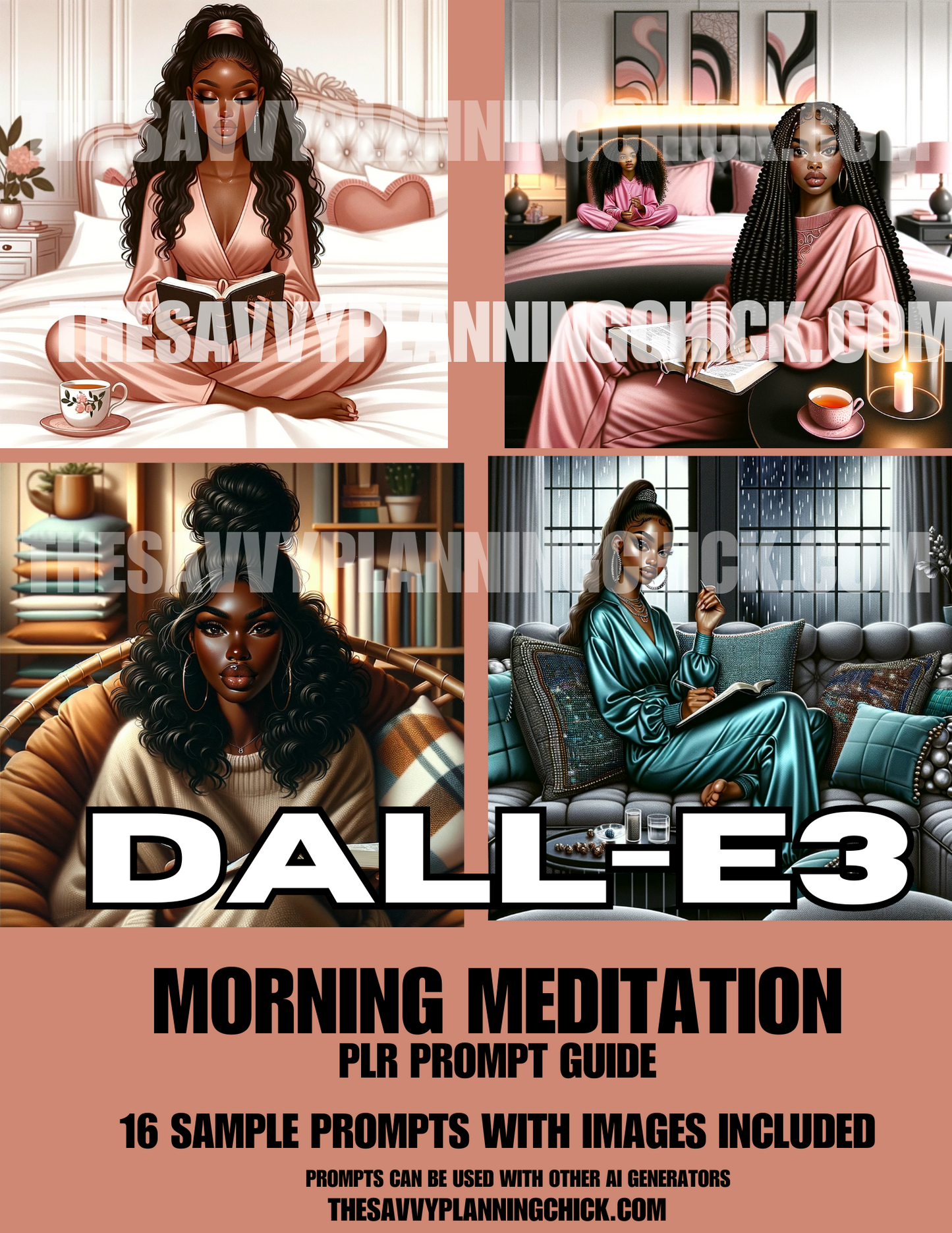 DALL-E3 MORNING MEDITATION PLR PROMPT GUIDE
