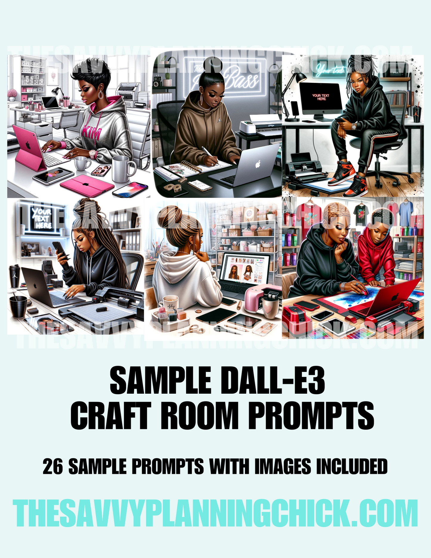 DALL-E3 CRAFT ROOM PROMPT GUIDE