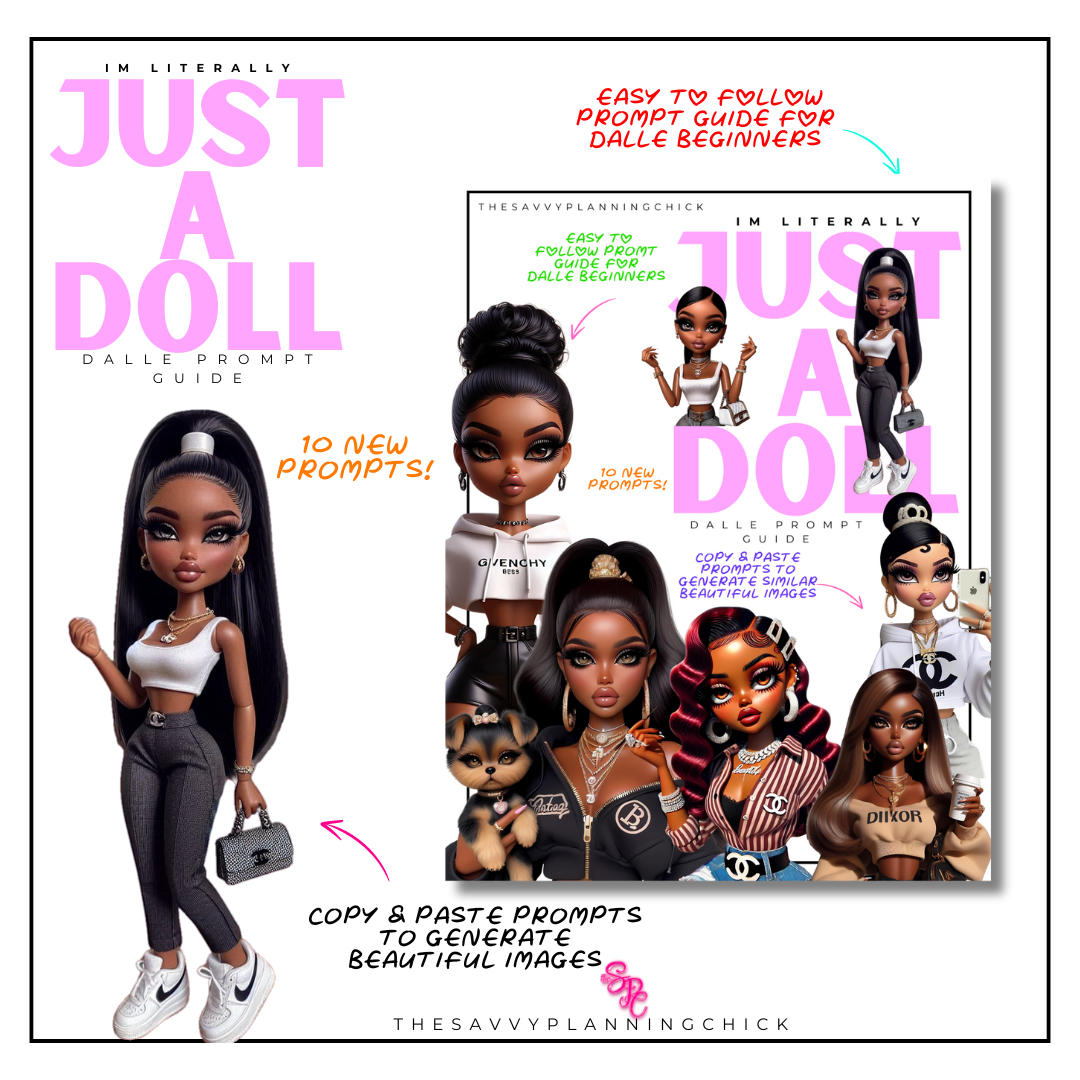 Just A Doll DALLE Prompt Guide