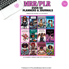 MRR/PLR PLANNERS & JOURNALS