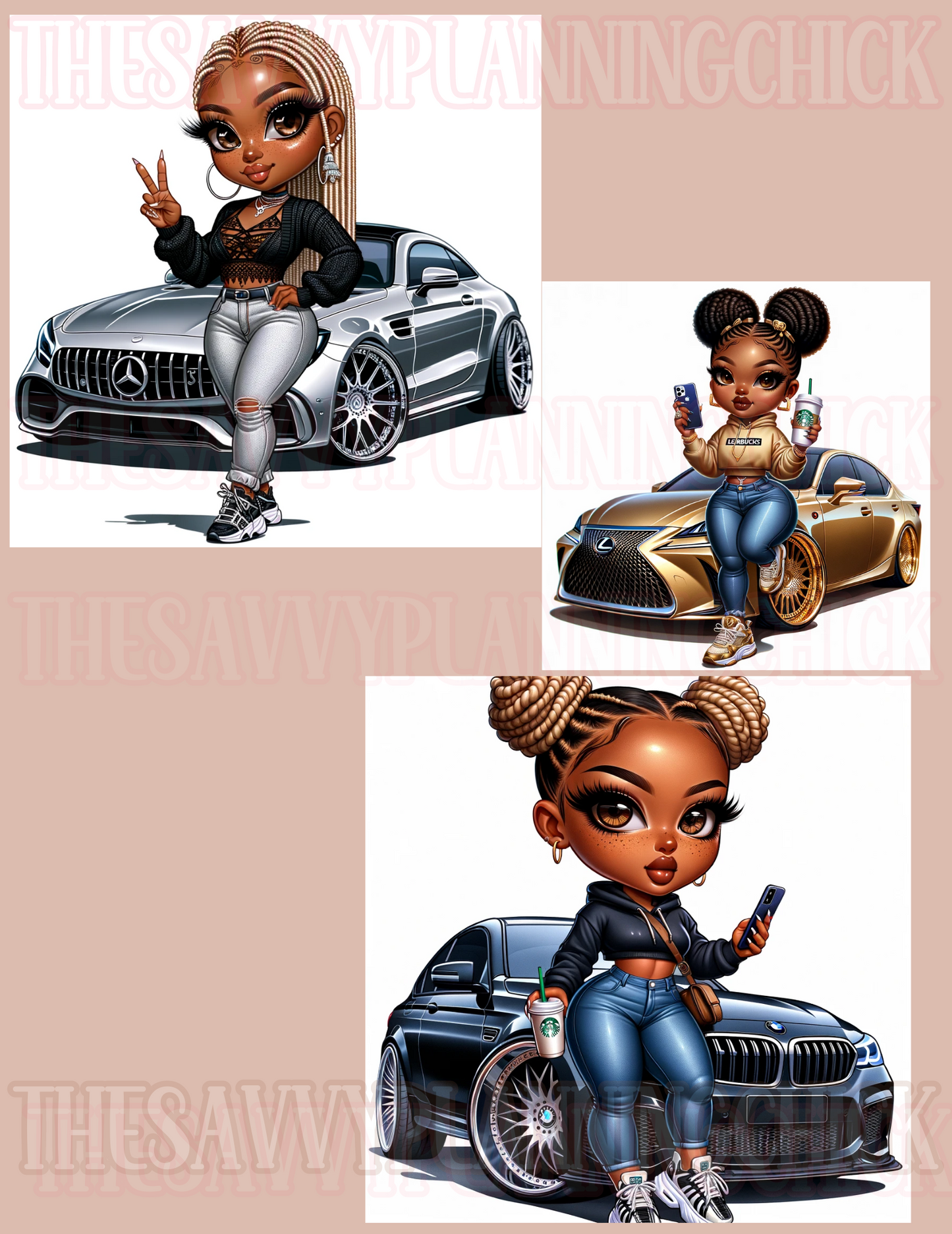 Cars & Chibi Girls Prompt Guide