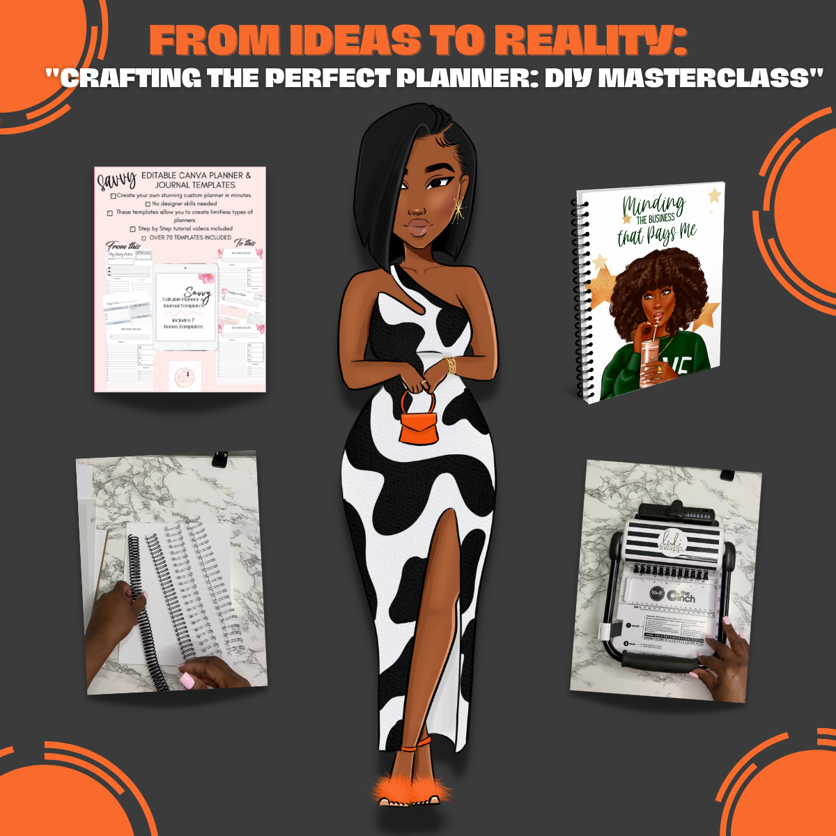 "From Ideas to Reality Crafting the Perfect Planner: DIY Masterclass"